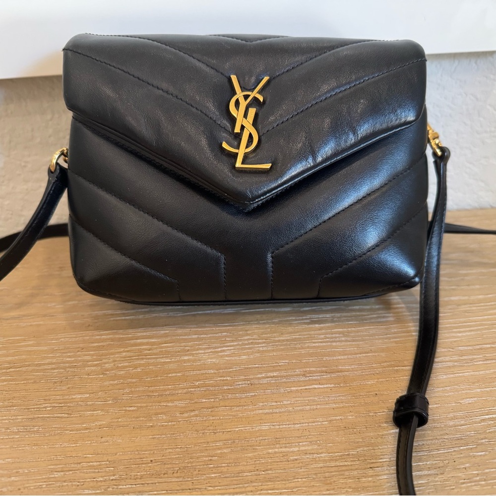Yves Saint Laurent Loulou Toy - Black /  Gold Hardware